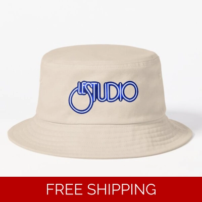Bucket Fisherman Hat Le Studio Logo